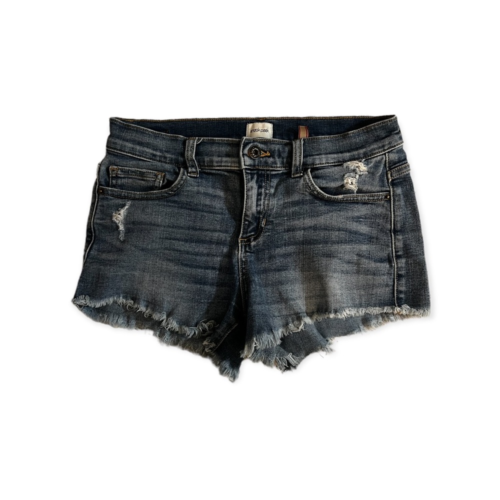 Sneak peek high waisted jean shorts!